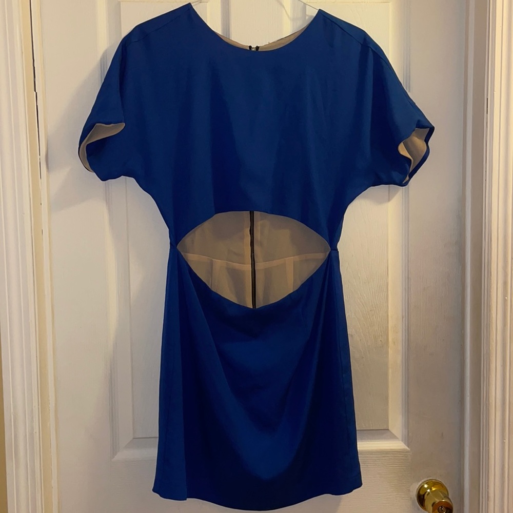 Blue Naven cut-out dress